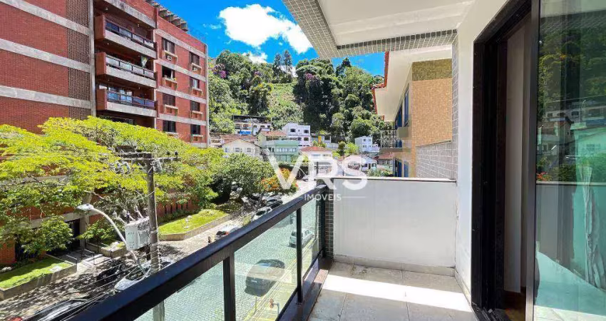 Apartamento com 3 dormitórios à venda, 155 m² por r$ 1.280.000,00 - agriões - teresópolis/rj