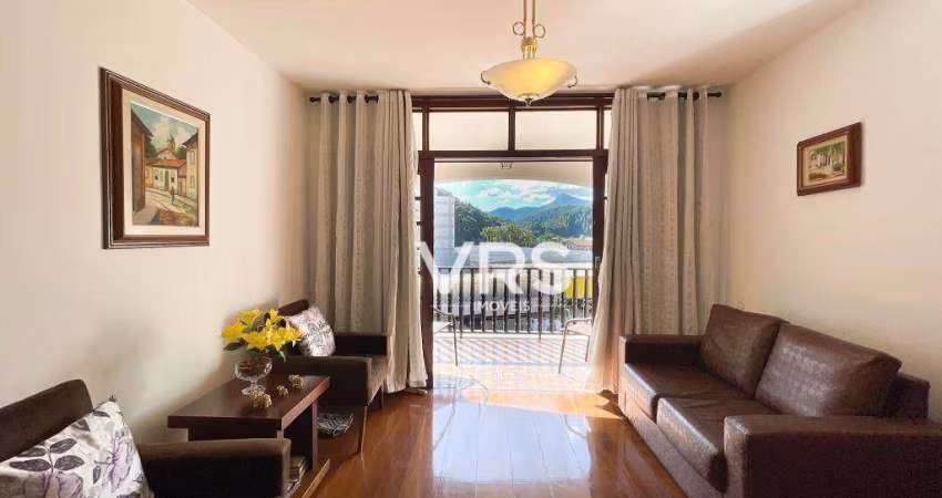 Apartamento com 2 dormitórios, 74 m² - venda por R$ 520.000,00 ou aluguel por R$ 3.708,67/mês - Várzea - Teresópolis/RJ