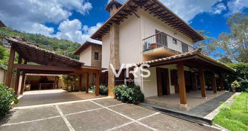 Casa com 4 dormitórios à venda, 440 m² por R$ 2.300.000,00 - Parque do Imbui - Teresópolis/RJ