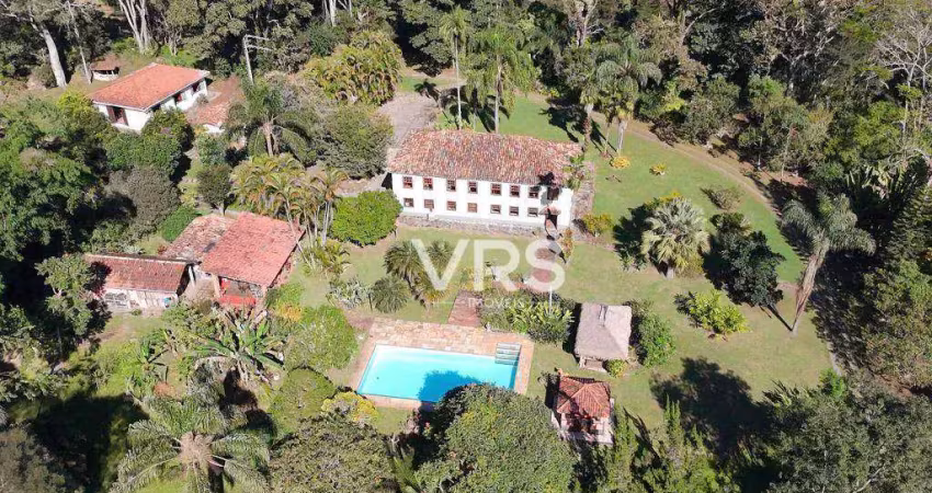 Fazenda com 5 dormitórios à venda, 1822400 m² por r$ 7.000.000,00 - ponte nova - teresópolis/rj