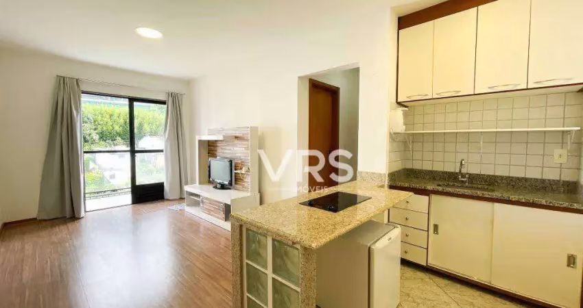 Apartamento com 1 dormitório, 42 m² - venda por r$ 395.000,00 ou aluguel por r$ 2.532,34/mês - alto - teresópolis/rj