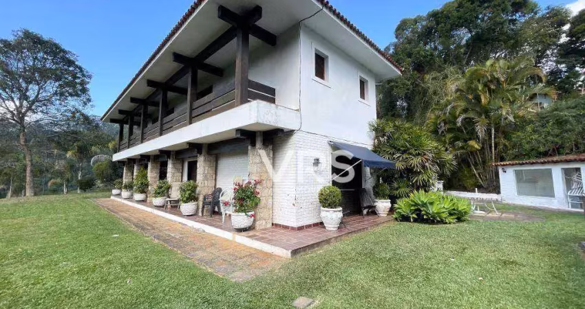 Casa com 5 dormitórios à venda, 609 m² por r$ 3.195.000,00 - quebra frascos - teresópolis/rj