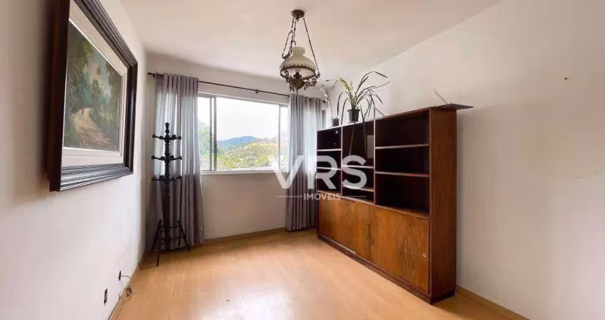 Apartamento com 1 dormitório à venda, 50 m² por r$ 250.000,00 - várzea - teresópolis/rj