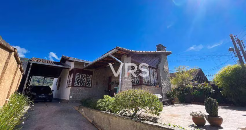 Casa com 3 dormitórios à venda, 185 m² por r$ 1.090.000,00 - jardim cascata - teresópolis/rj