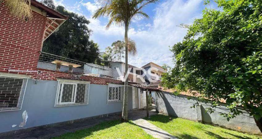 Casa com 1 dormitório para alugar, 50 m² por r$ 1.300,00/mês - vila muqui - teresópolis/rj
