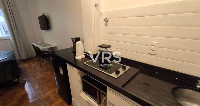 Apartamento com 1 dormitório à venda, 15 m² por r$ 185.000 - alto - teresópolis/rj
