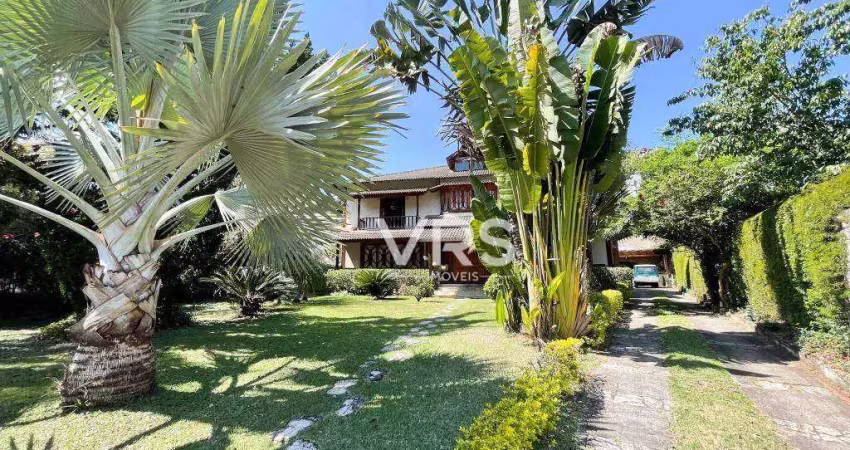 Casa com 5 dormitórios à venda, 600 m² por r$ 2.990.000 - vale dos eucaliptos - teresópolis/rj