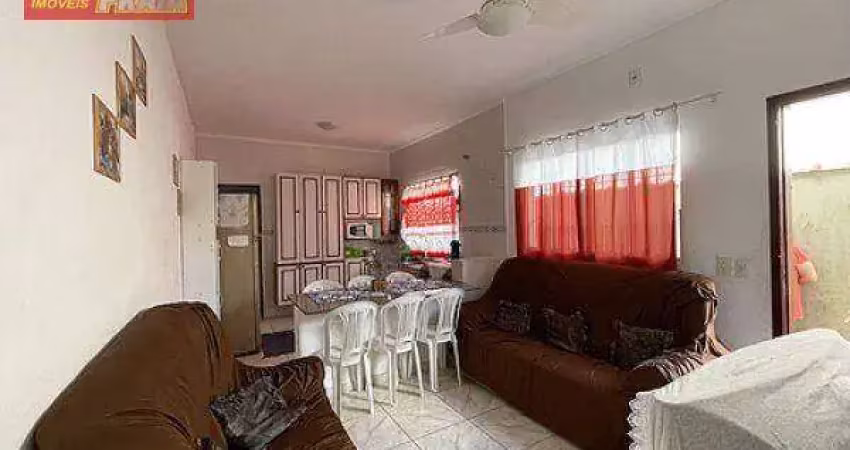 *região de moradores* casa 2 dormiótios c/ churrasuqiera a 700 metros da praia