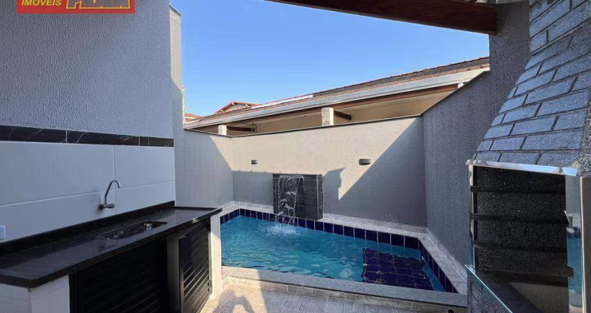 Casa em Itanhaem 2 quartos piscina por R$ 330.000 - Campos Elíseos - Itanhaém/SP