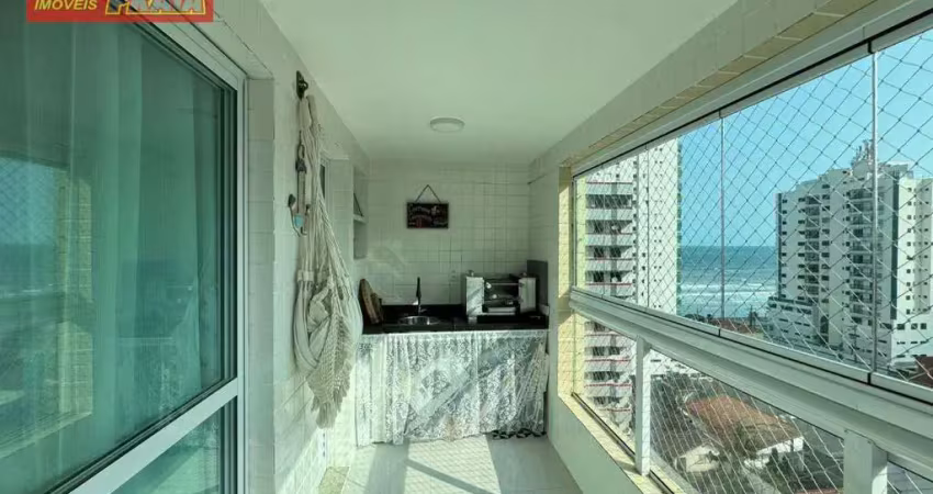 Apartamento com 2 dormitórios e lazer completo, 68 m² por r$ 410.000 - centro - mongaguá/sp