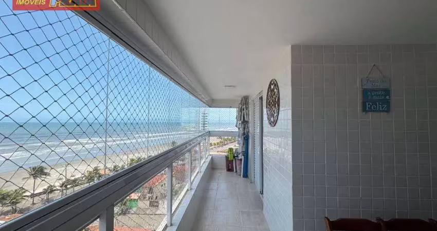 Apartamento vista para o mar com 2 dormitórios, 80 m² por r$ 450.000 - jardim praia grande - mongaguá/sp