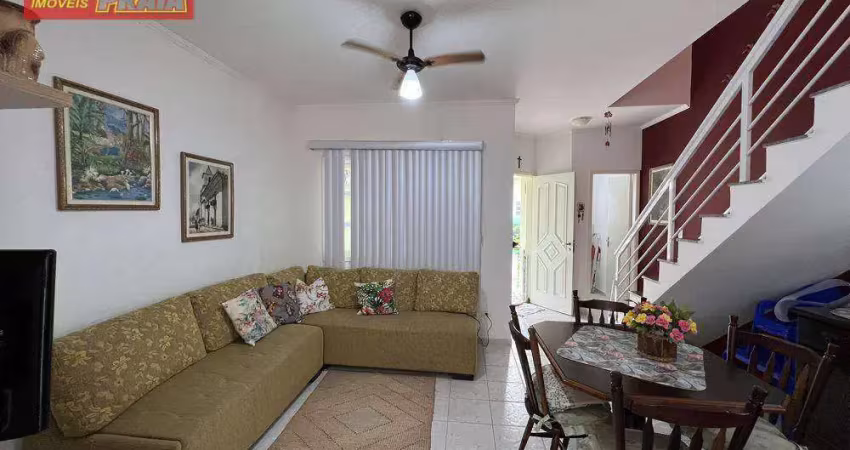Casa com 2 dormitórios à venda por R$ 305.000,00 - Centro - Mongaguá/SP