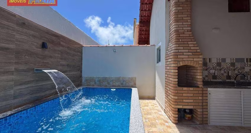 Casa com 3 dormitórios à venda, 94 m² por R$ 599.900,00 - Vera Cruz - Mongaguá/SP