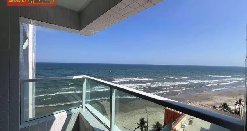 MONGAGUA APARTAMENTO SACADA GOURMET LAZER COMPLETO PREDIO FRENTE AO MAR 74 m² por R$ 380.000 - VILA ATLANTICA