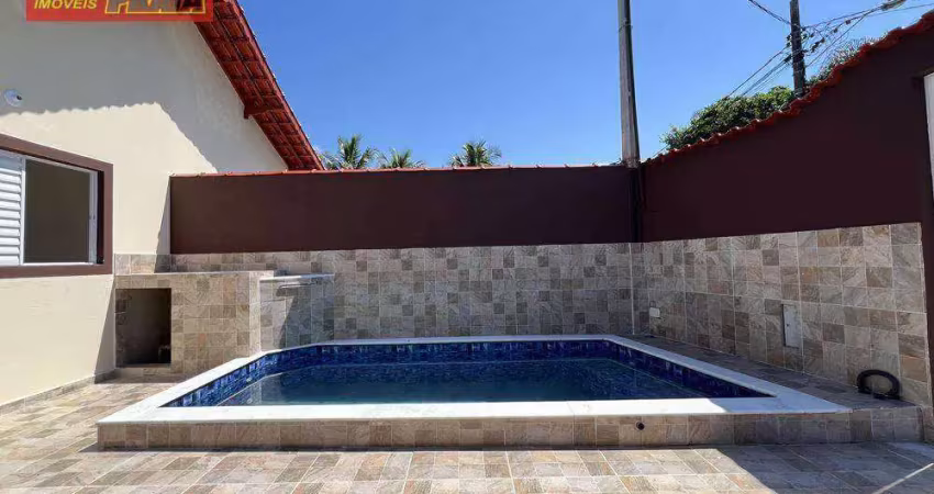 320.000,00 com piscina itanhaem casa 2 quartos,, 70 m²  loty