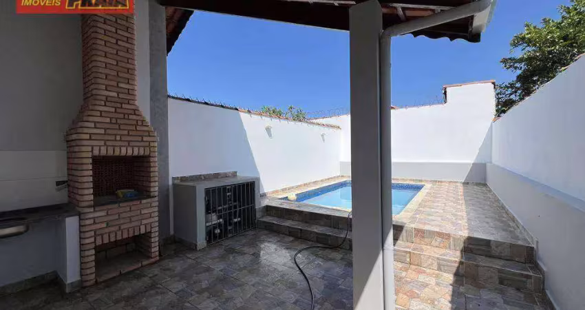 355.000,00 casa nova com piscina 2 quartos, 89 m² por r$ 355.000 - balneário flórida mirim - mongaguá/sp