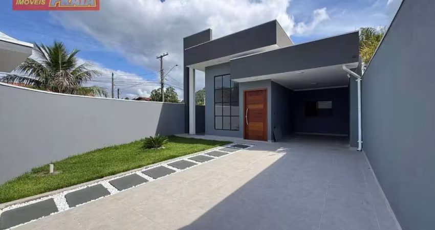 Casa com 3 dormitórios à venda, 124 m² por R$ 750.000 - Balneário Itaoca - Mongaguá/SP