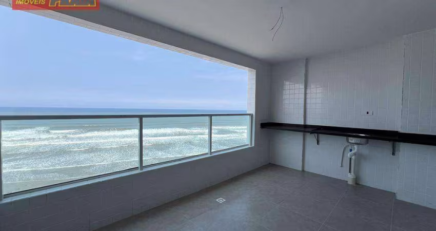 FRENTE AO MAR LAZER COMPLETO APARTAMENTO 03 QUARTOS, 91 m² por R$ 520.000 - Vila Atlântica - Mongaguá/SP