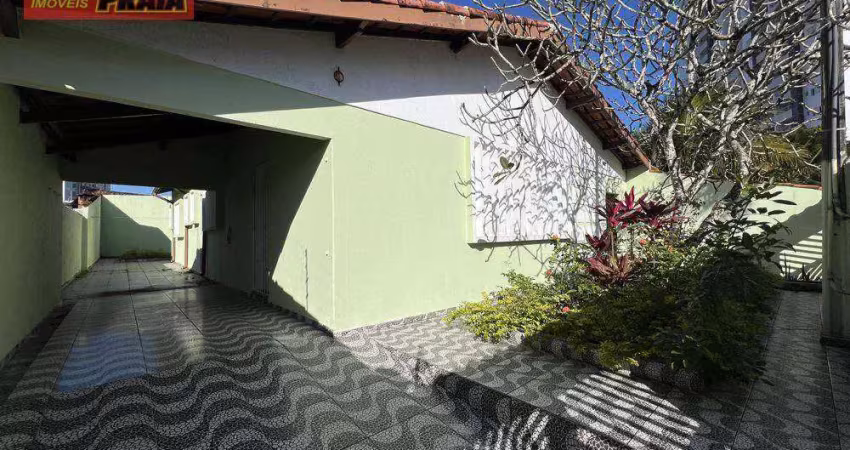 30 metros da praia, casa lote inteiro, 3 quartos, 116 m² por r$ 530.000 - jardim praia grande - mongaguá/sp