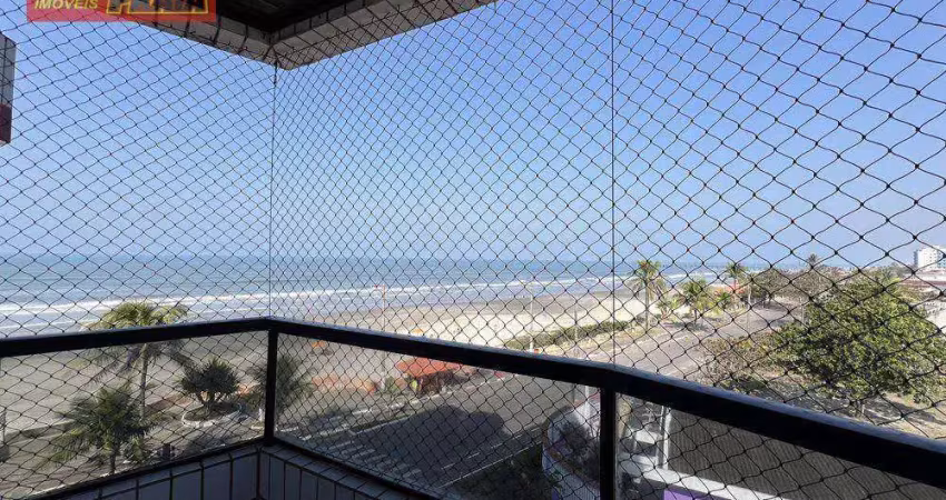 Prédio frente ao mar! apartamento com 2 quartos, 61 m² por r$ 299.000 - agenor de campos - mongaguá/sp