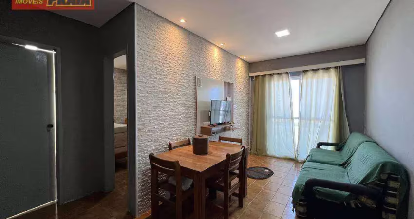 Frente ao mar! apartamento 1 quarto com sacada 45 m² por r$ 230.000 - vila atlântica - mongaguá/sp