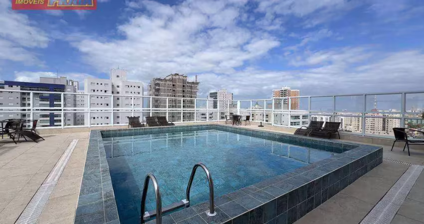 Centro apartamento 1 quarto, 48 m² por r$ 290.000 - 200 metros da praia, mongaguá/sp