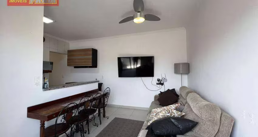 40 metros da praia! apartamento vista para o mar com 2 dormitórios, 65 m² por r$ 299.000 - vila atlântica - mongaguá/sp
