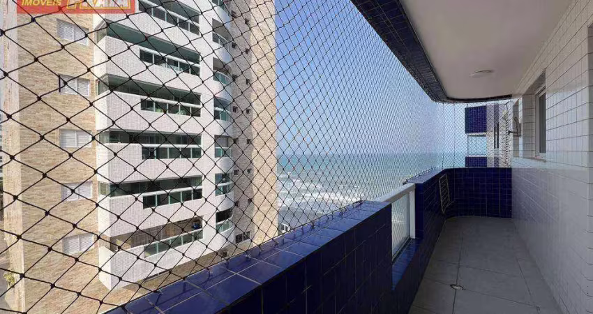 Pé na areia! apartamento com 2 dormitórios e piscina nas alturas! 65 m² por r$ 390.000 - jardim marina - mongaguá/sp