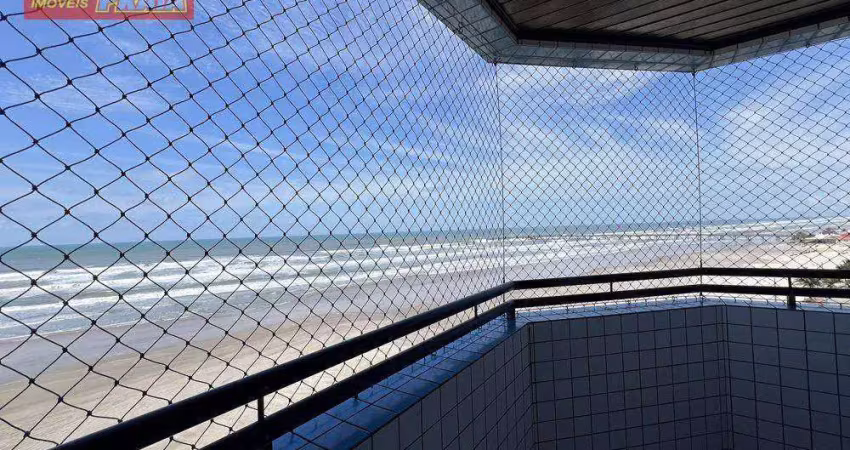 Vista para o mar apartamento 1 quarto pé na areia! 57 m² por r$ 299.900 - agenor de campos - mongaguá/sp