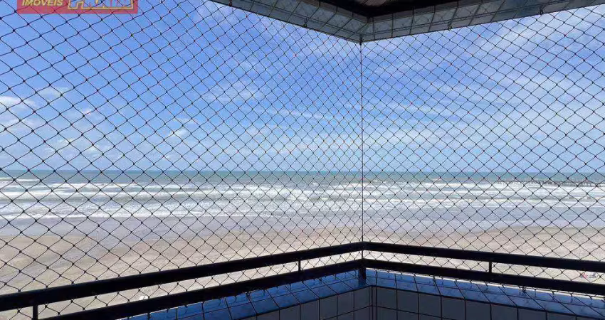 Vista para o mar apartamento 1 quarto pé na areia! 57 m² por r$ 299.900 - agenor de campos - mongaguá/sp