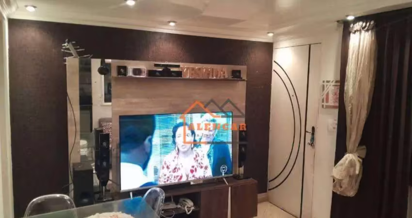 Apartamento com 2 dormitórios à venda, 46 m² por r$ 139.000,00 - cidade tiradentes - são paulo/sp