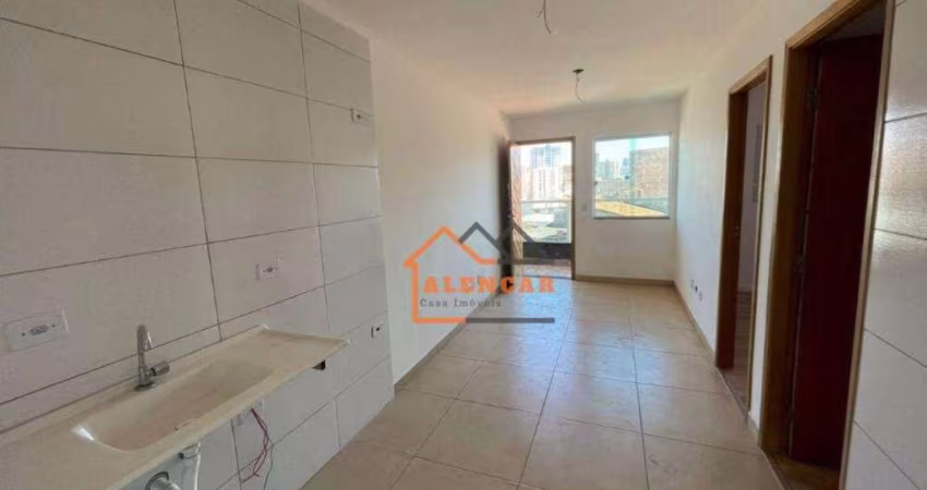 Apartamento com 2 dormitórios à venda, 51 m² por R$ 240.000,00 - Vila Guilhermina - São Paulo/SP