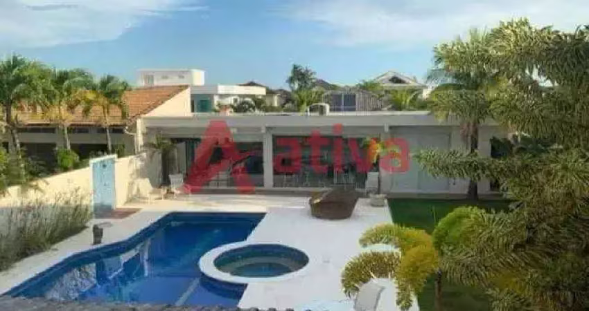 Casa com 4 quartos para alugar no condomínio crystal lake - recreio dos bandeirantes