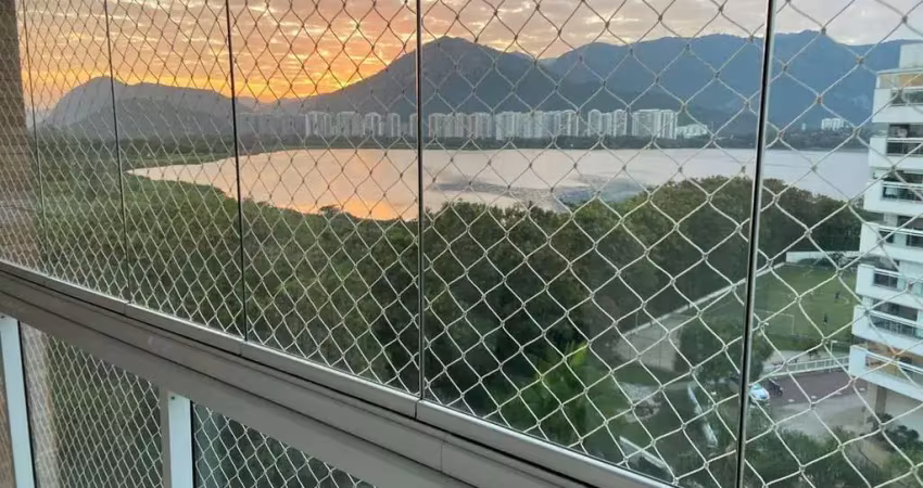 Apartamento mobiliado com 2 quartos para alugar no condomínio alphagreen- barra da tijuca - rio de janeiro