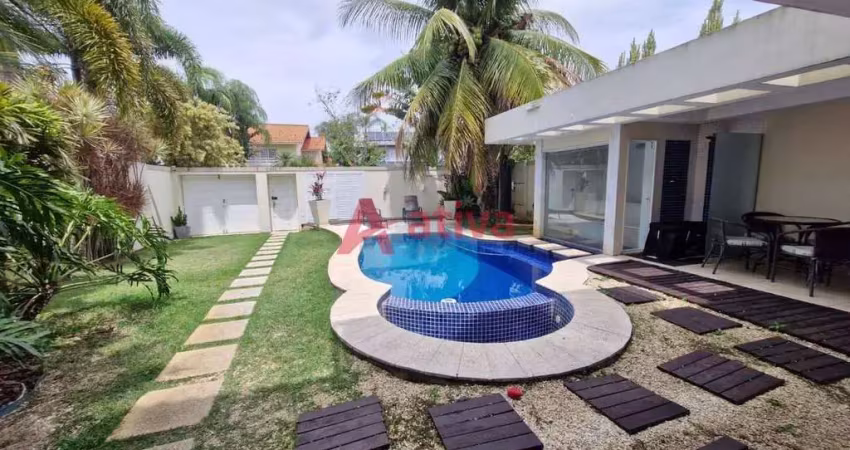 Casa tríplex com 4 suítes a venda no santa mônica classic - barra da tijuca - rio de janeiro