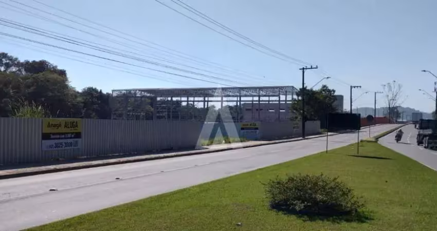 Terreno para alugar, 2507.01 m2 por r$15000.00  - santo antonio - joinville/sc