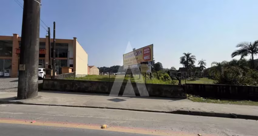 Terreno para alugar, 1502.97 m2 por r$3750.00  - boehmerwald - joinville/sc