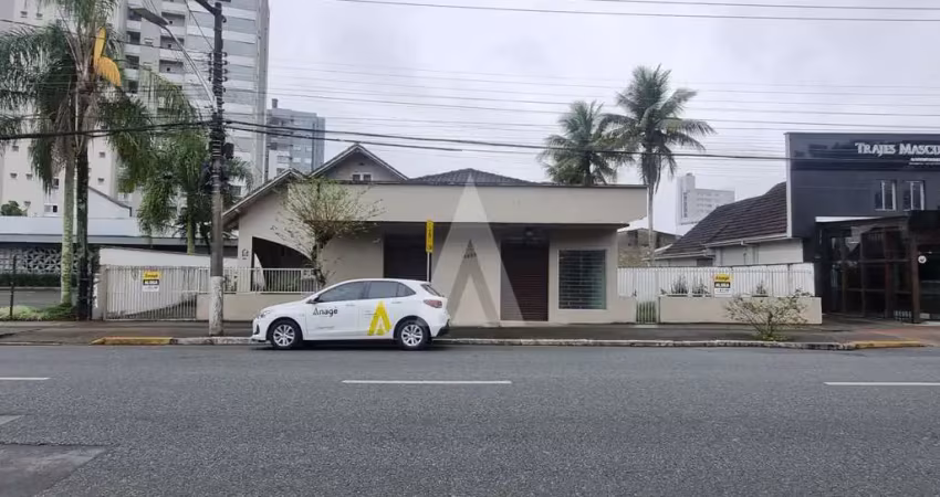 Casa comercial para alugar, 267.65 m2 por r$7500.00  - anita garibaldi - joinville/sc