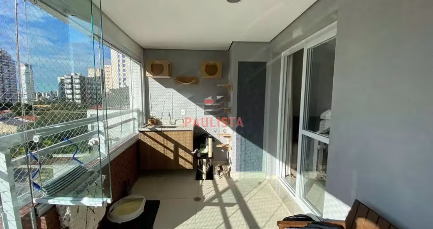 Apartamento com 2 dormitórios, sendo 1 suite, cozinha americana, área de serviço,varanda gourmet, 2