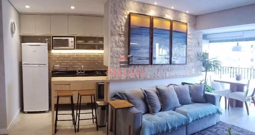 Apartamento à venda com 68m² a apenas 3 minutos do metrô, 2 dormitórios, 1 vaga, lazer.