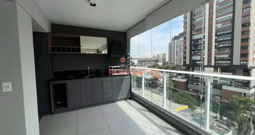 Apartamento para locação, 2 dormitórios e 2 vagas em Moema