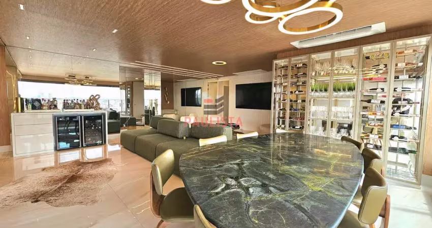 Apartamento mobiliado à venda com 147m², 3 suítes, lazer, 2 vagas no campo belo.