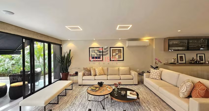 Casa de Alto Padrão Mobiliada com 408m² à venda na rua Tomé Portes, Brooklin, São Paulo.