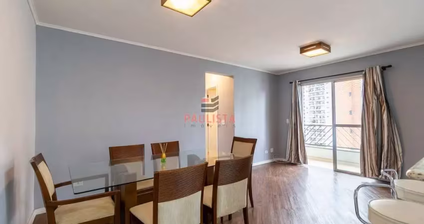 Apartamento à venda com 71m², 2 dormitórios, lazer, 1 vaga na chácara klabin