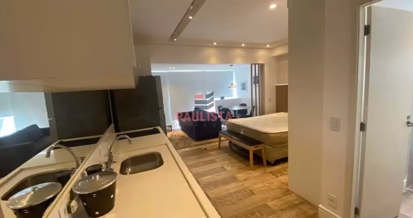 Apartamento tipo studio, totalmente mobiliado, local nobre