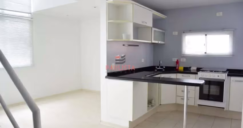 Loft duplex  62m²  1 dormitório suite, duas sacadas, 2 vagas,  entre dois metrôs.