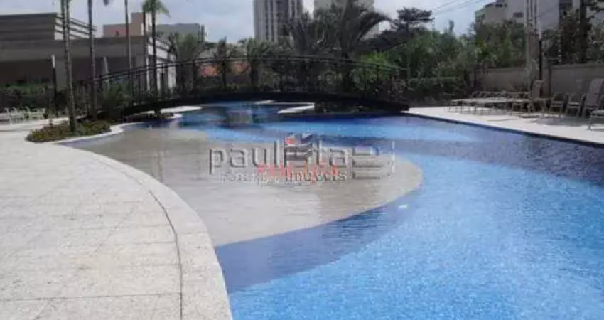 Apartamento mobiliado com 222m² com  3 suites, 3 salas, varanda grande gourmet, 4 vagas e depósito,