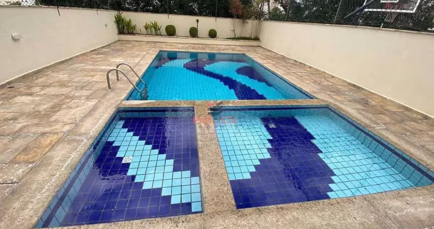 Apartamento 3 dormitórios, 1 suite, 2 vagas, andar alto, lazer