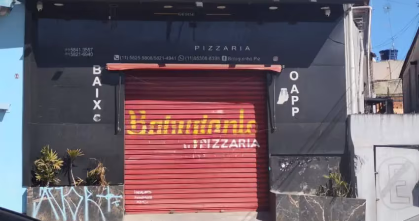 Aluga-se um salão comercial no jd: mitsuthani com 78m² ponto para pizzaria ou lanchonete
