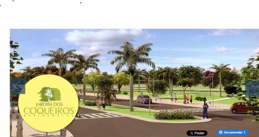 Terreno à venda, 200 m² por r$ 100.000,00 - jardim dos coqueiros - barretos/sp